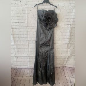 Grey/Silver flower dress